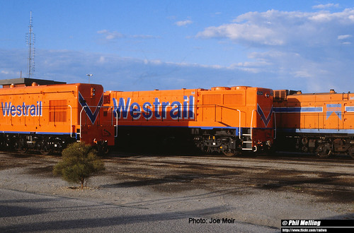 Westrail Colour schemes Forrestfield