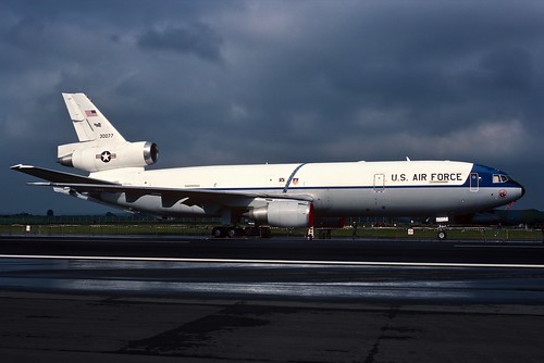 83-0077 KC-10A USAF RAE Boscombe Down June 1990