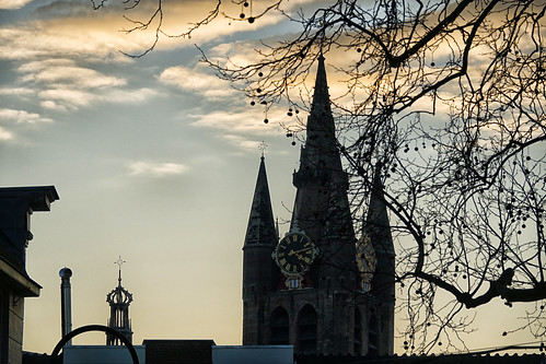 Schemer over Delft