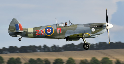 RAF Supermarine Spitfire HFVIII  G-BKMI MT928 ZX-M 145 Squadron