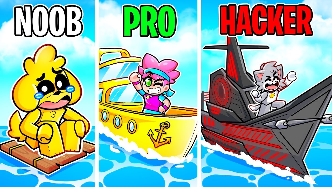 BARCO NOOB vs PRO vs HACKER 😂😱 ACENIX vs MIKECRACK vs INVICTOR