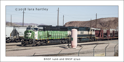 bnsf 1466 and 9740